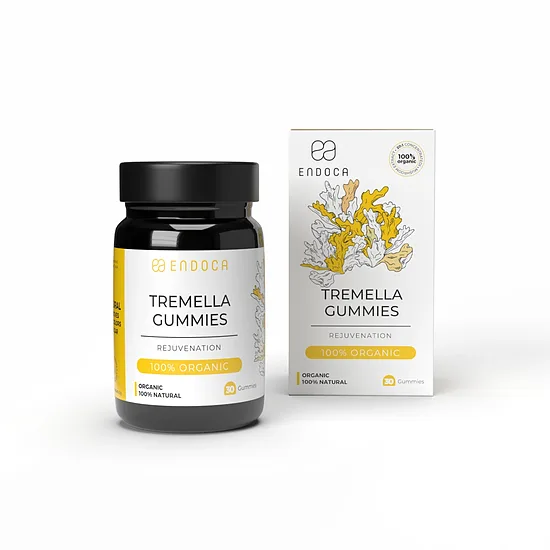 Endoca Tremella-sienikumikarkit – 50 mg CBD, 30 kpl, 60 g