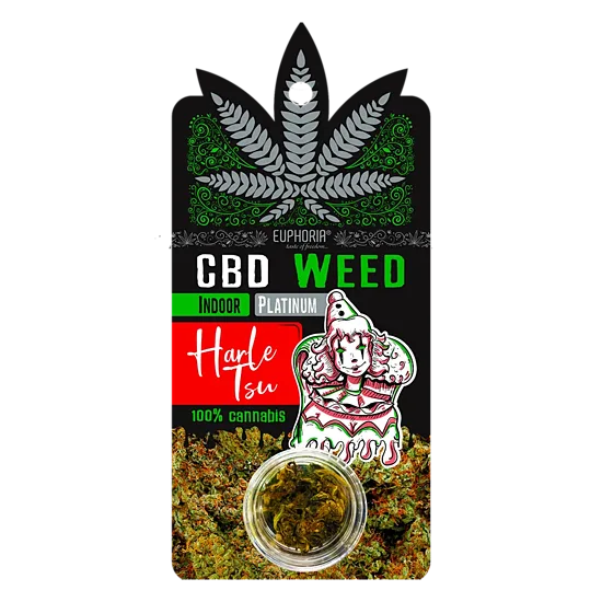 Euphoria CBD Weed Platinum Harle Tsu, 0,7 g