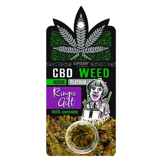 Euphoria CBD Weed Platinum Ringo’s Gift, 0,7 g