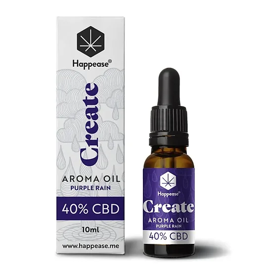 Happease Create CBD õli Purple Rain 40 %, 4000 mg CBD, 10 ml