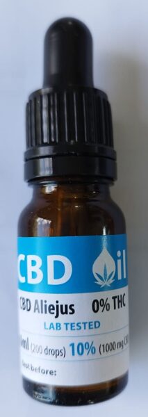 CannaMama grynas CBD aliejus 10ml 10% (1000mg)