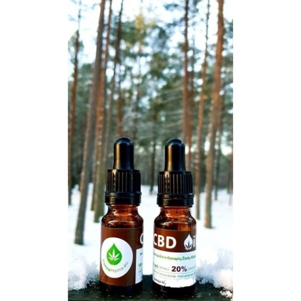 20% CBD õli 10 ml THC <0,2% (FUTURA)