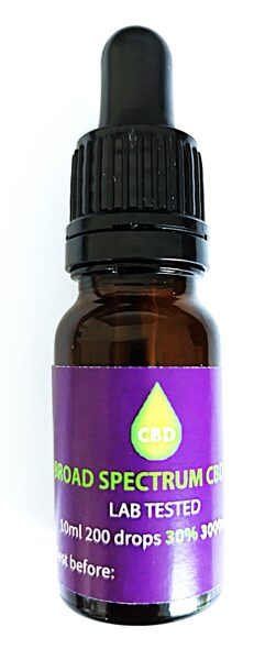 Cannamama širokospektrální CBD olej 10ml 30% (3000mg)