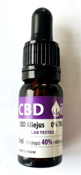 Aceite de CBD de Amplio Espectro 40% 10ml (4000mg) |Fuerte |Fresco|