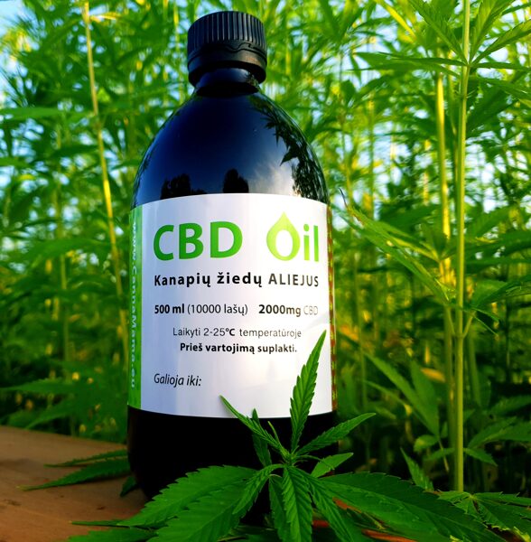 Full Spectrum CBD Oil 500ml (2000mg) /FUTURA/Fresh/Strong/