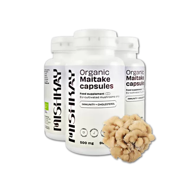 Bio kapsle Maitake 500 mg 90 kapslí 500 mg 90 kapslí