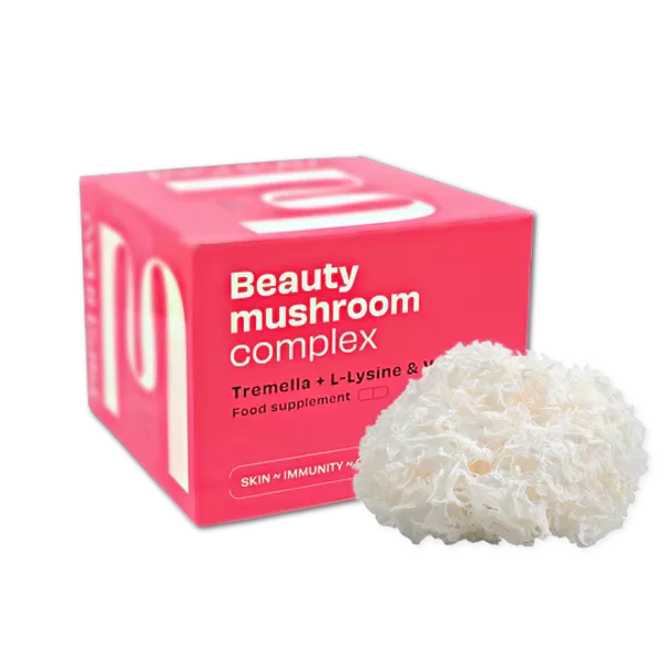 COMPLEXE DE TREMELLA DE CHAMPIGNONS DE BEAUTÉ (120 gélules)